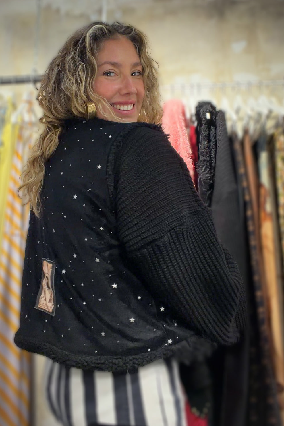 Chaqueta Pastora Oveja Negra