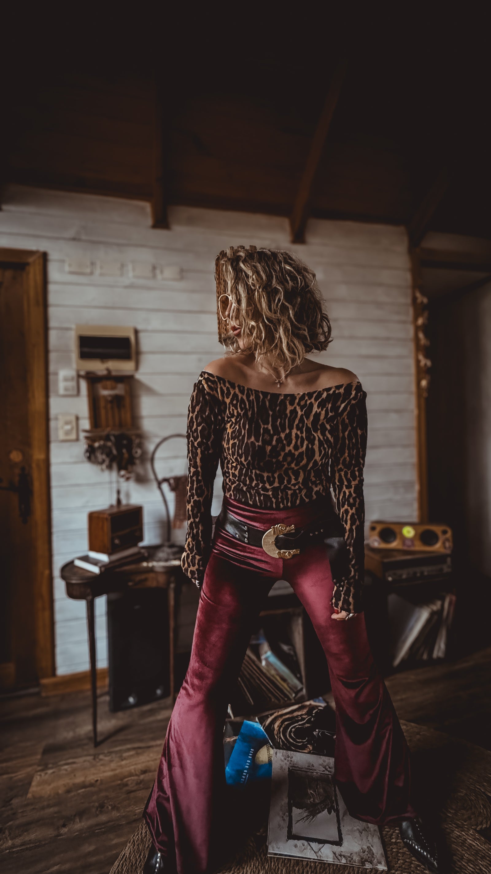 Pantalón Tierra granada