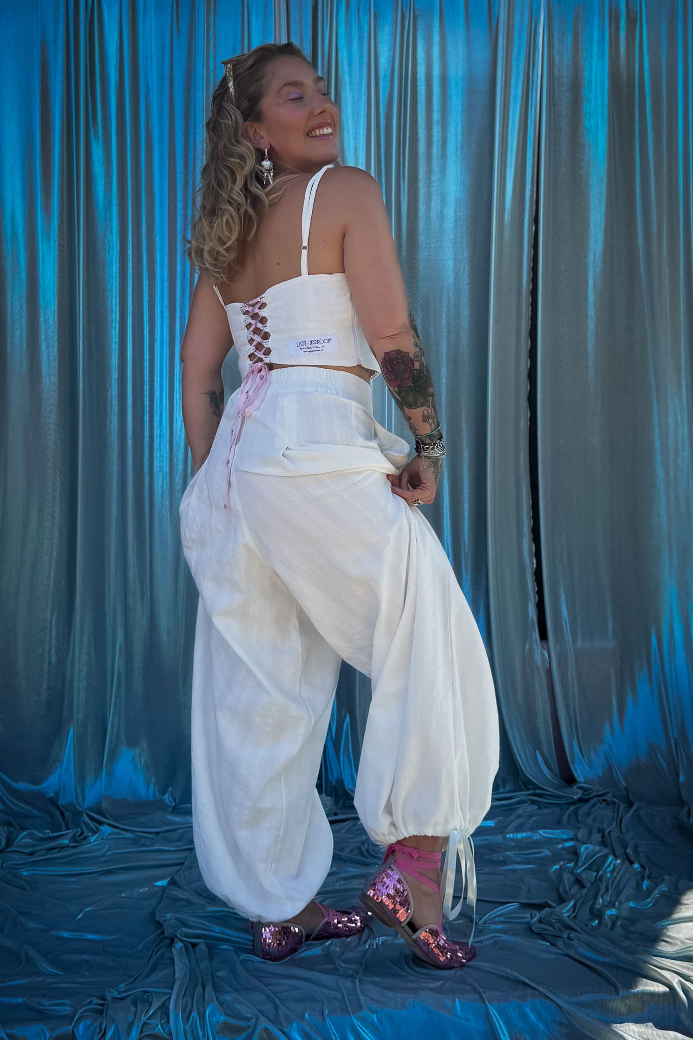 Pantalón Mil & una Noche / Blanco