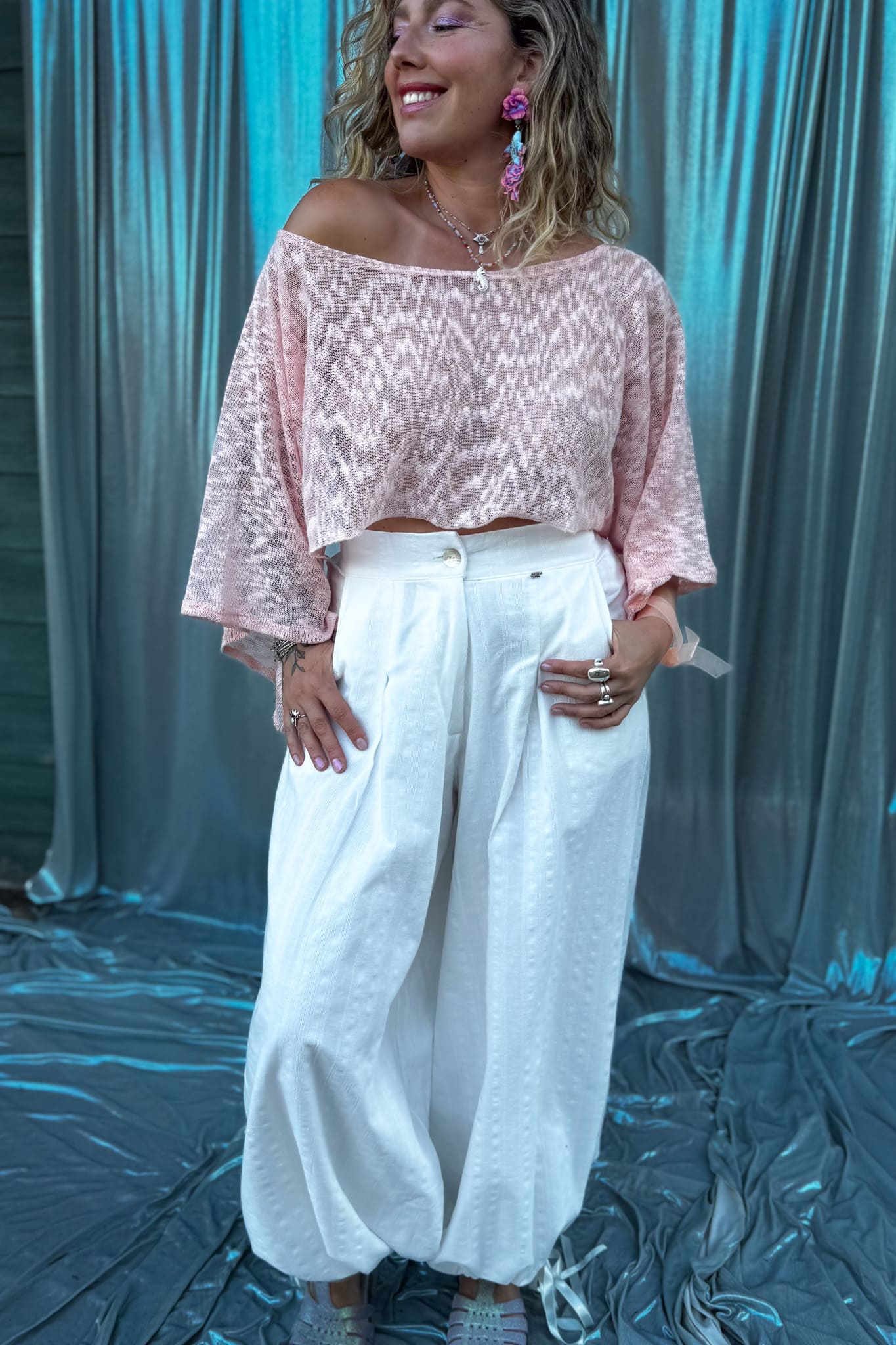 Pantalón Mil & una Noche / Blanco