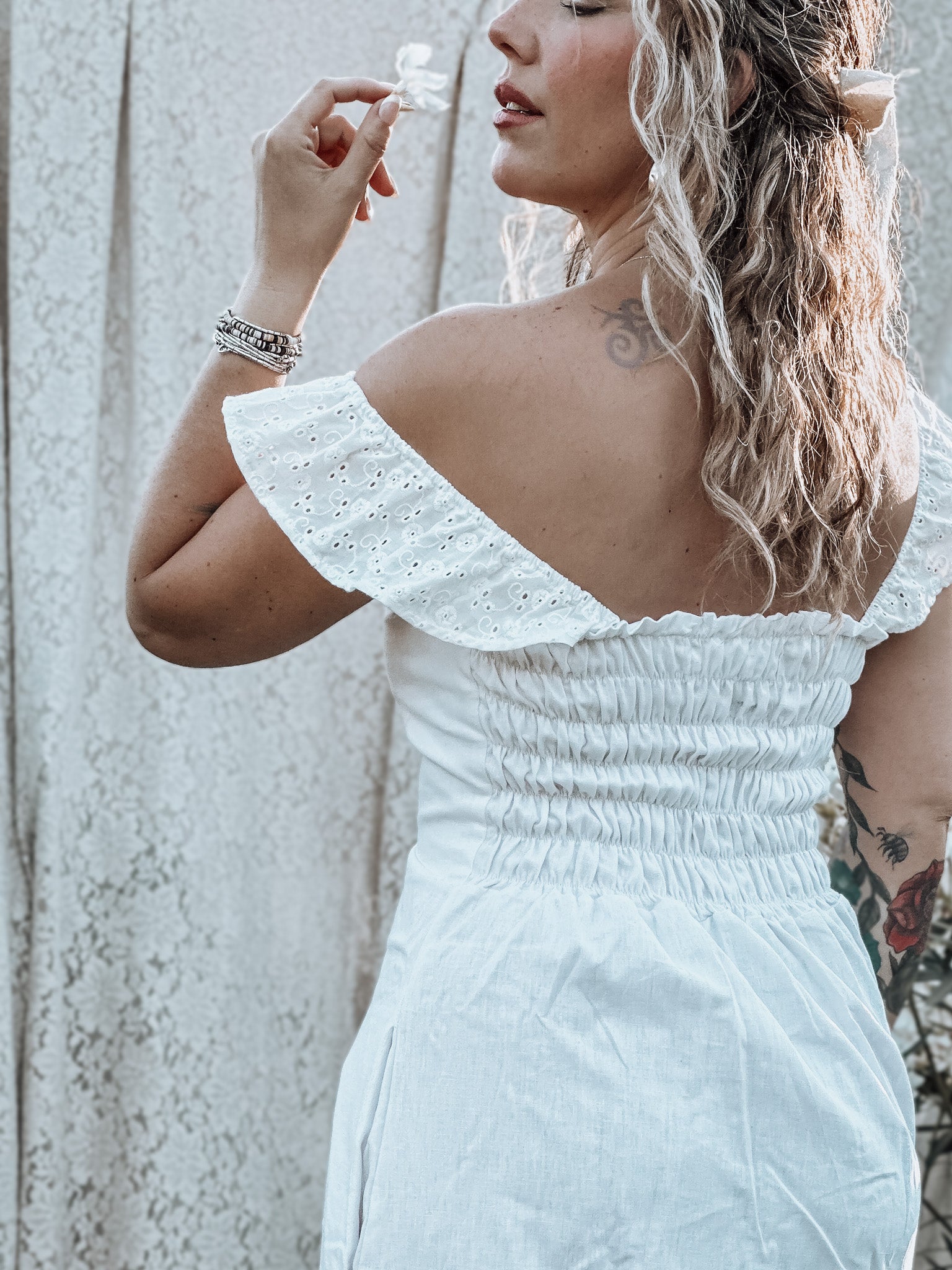 Vestido Bellucci bianco