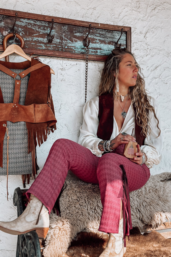 Pantalón Potra / Burdeo