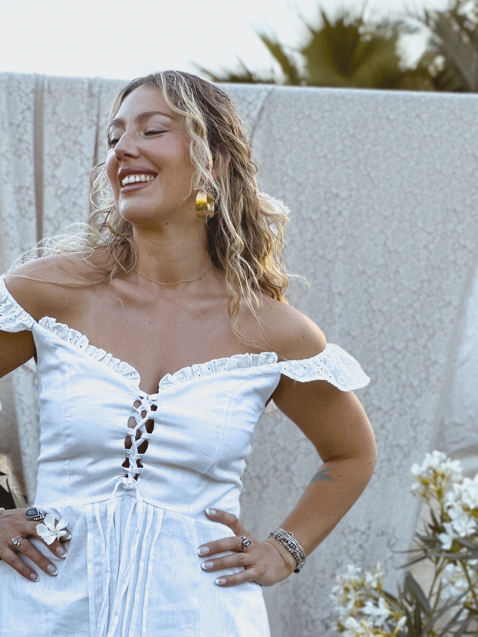 Vestido Bellucci bianco