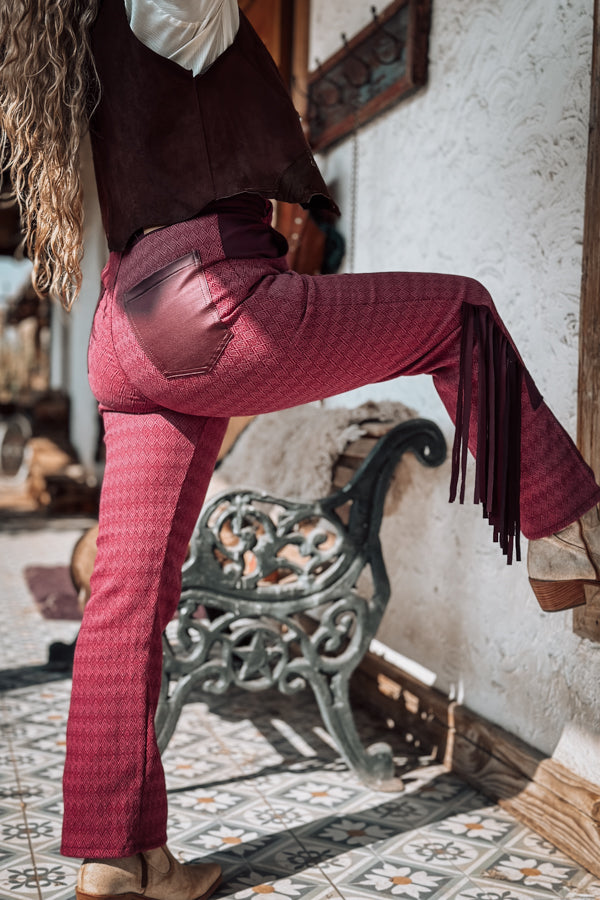 Pantalón Potra / Burdeo