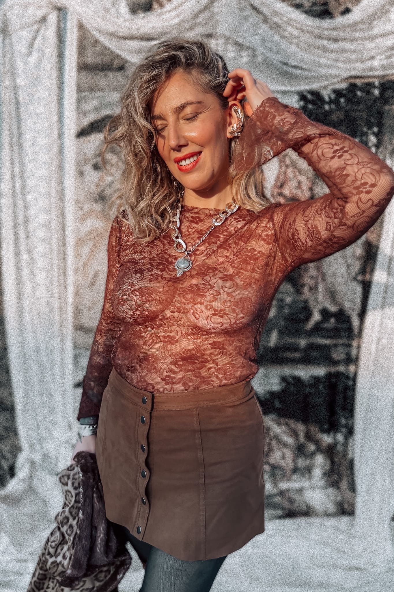 Blusa Ballerina capuchina