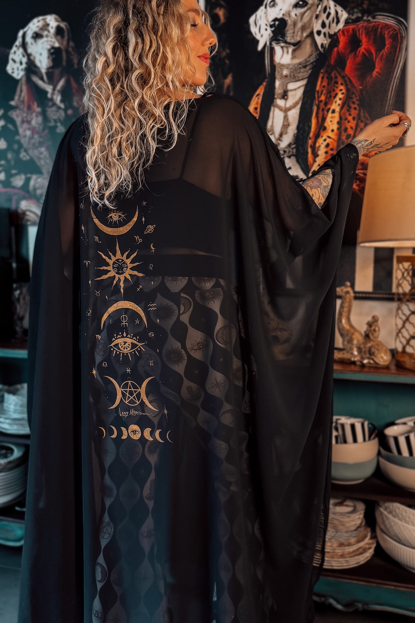 Kaftán LILITH Black
