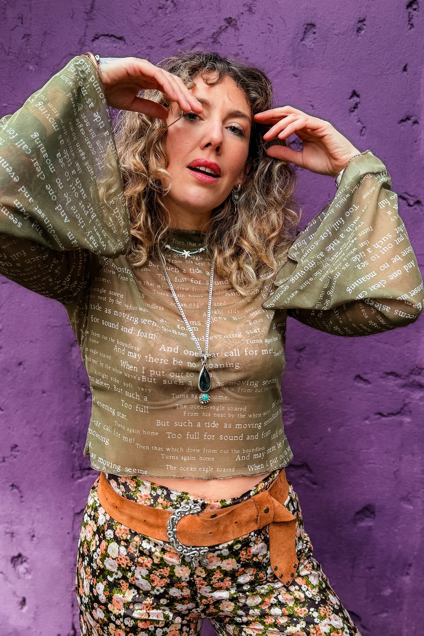 Blusa Elfa Poetisa
