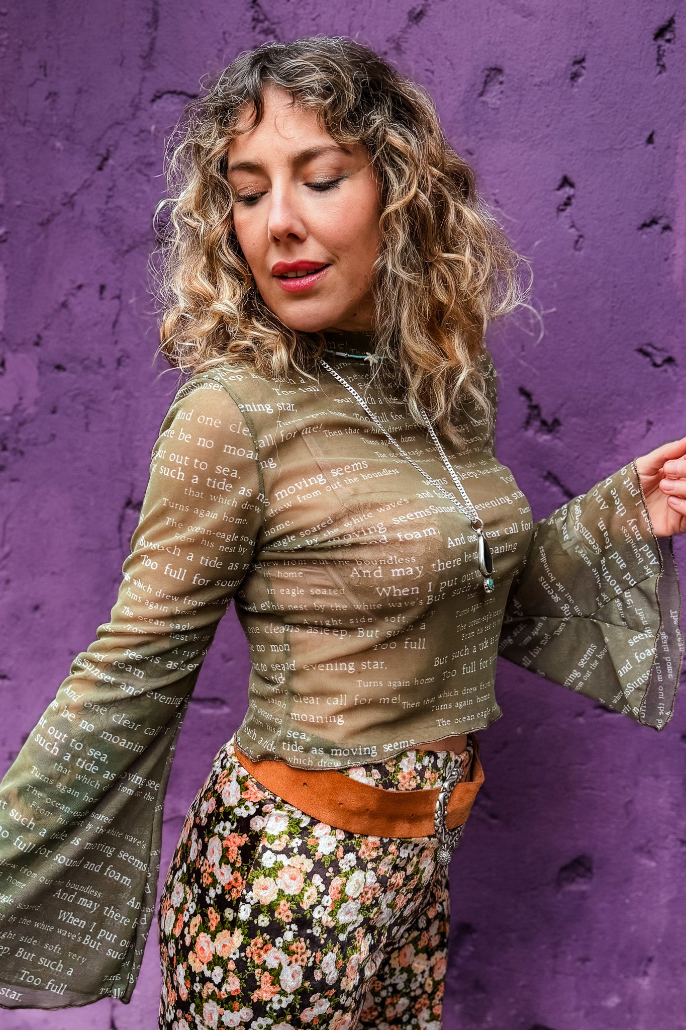 Blusa Elfa Poetisa