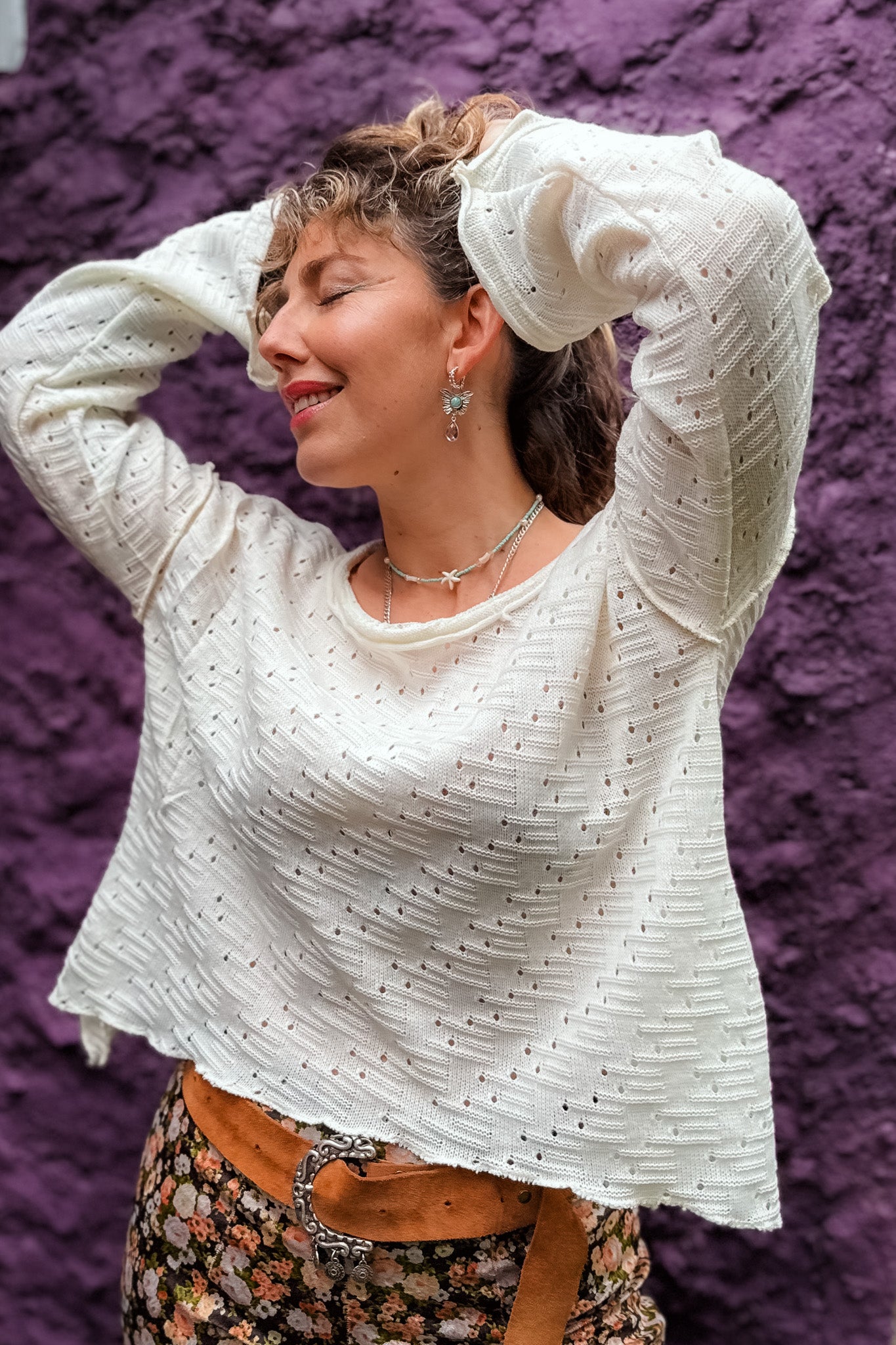 Chaleco Algiz blanco invierno