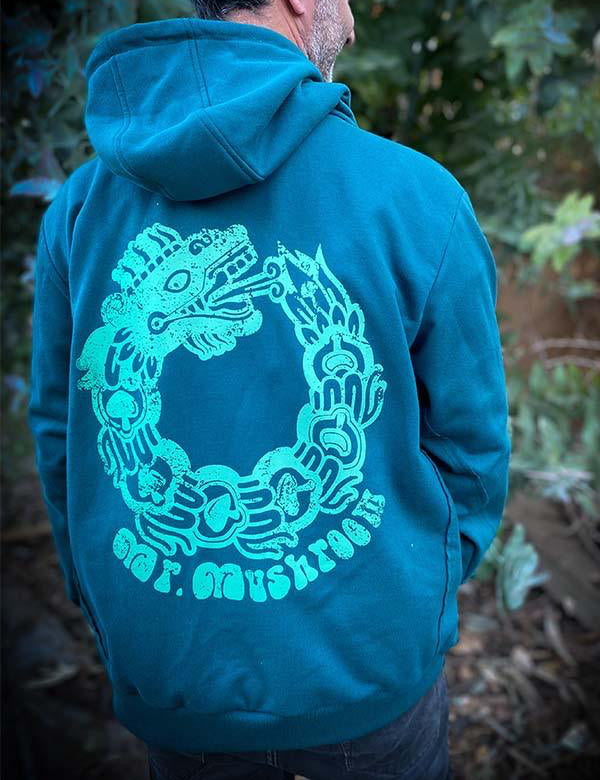 Poleron Quetzalcoatl Ouroboros / Petroleó - LadyMushroom