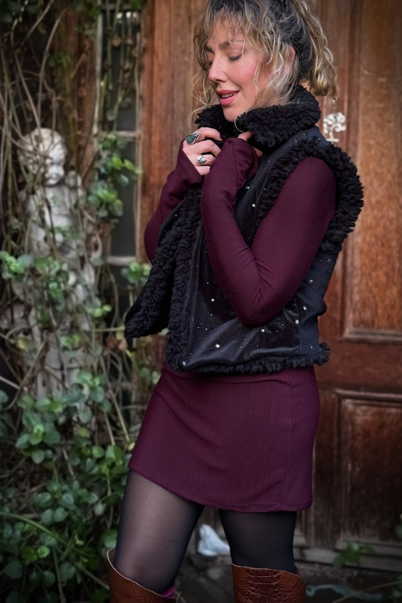 Chaqueta Pastora Oveja Negra