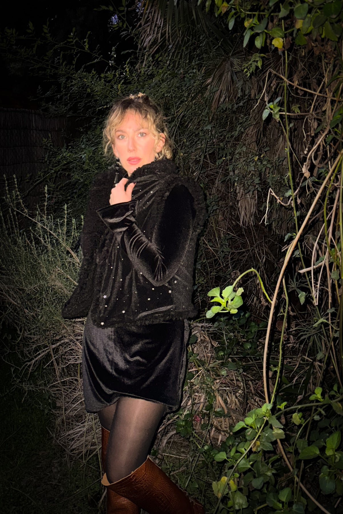 Vestido Reina de Altar • Negro