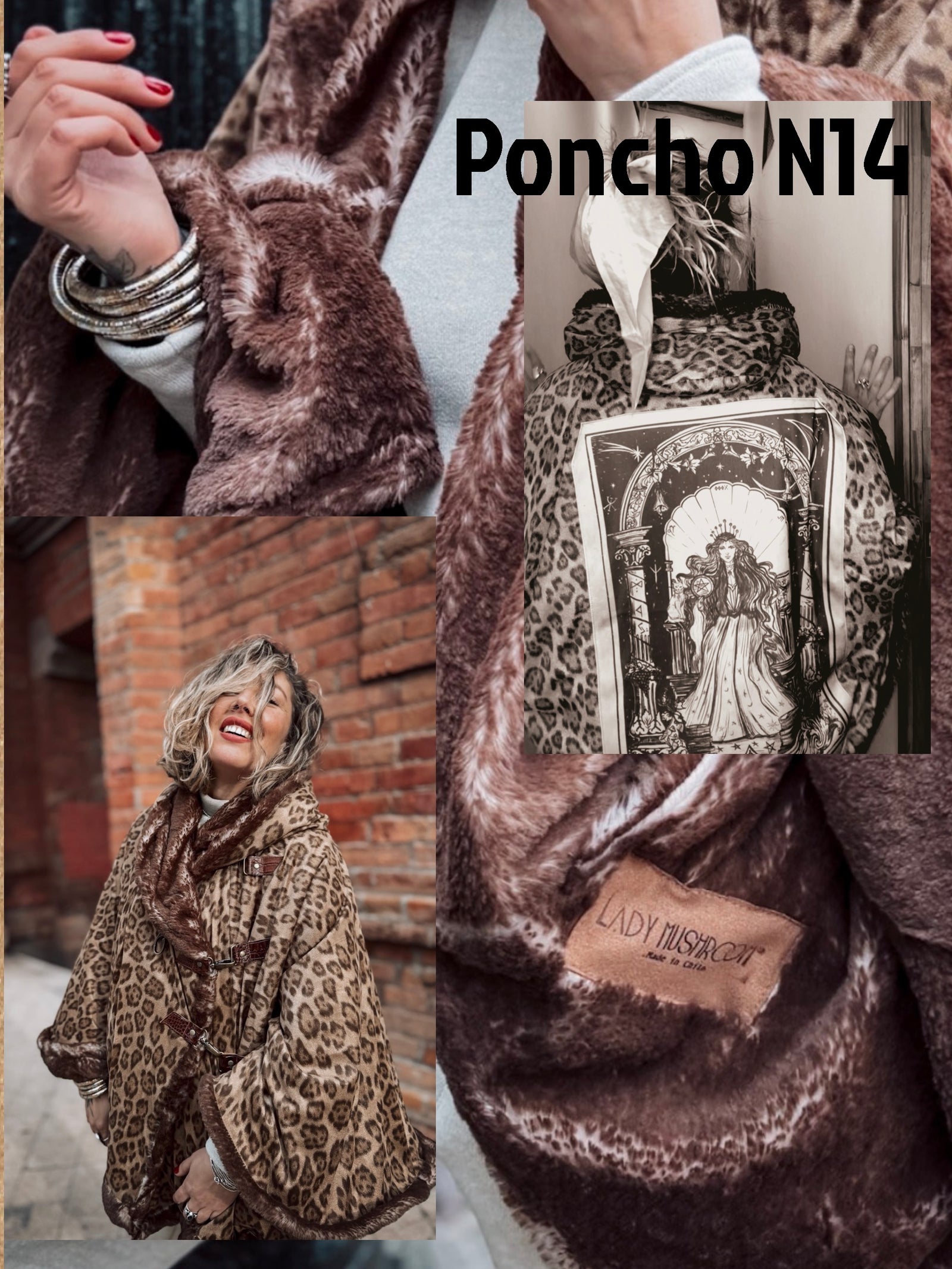 Poncho Aretha brown / Queen ICONIC