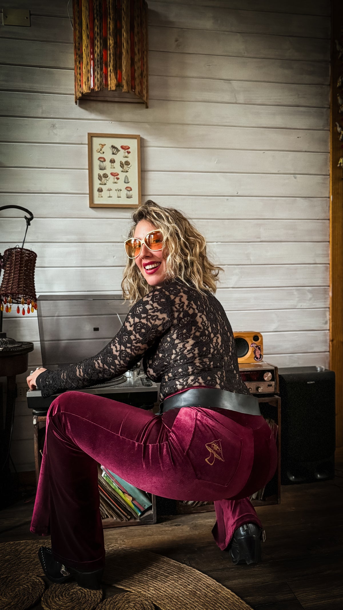 Pantalón Tierra granada