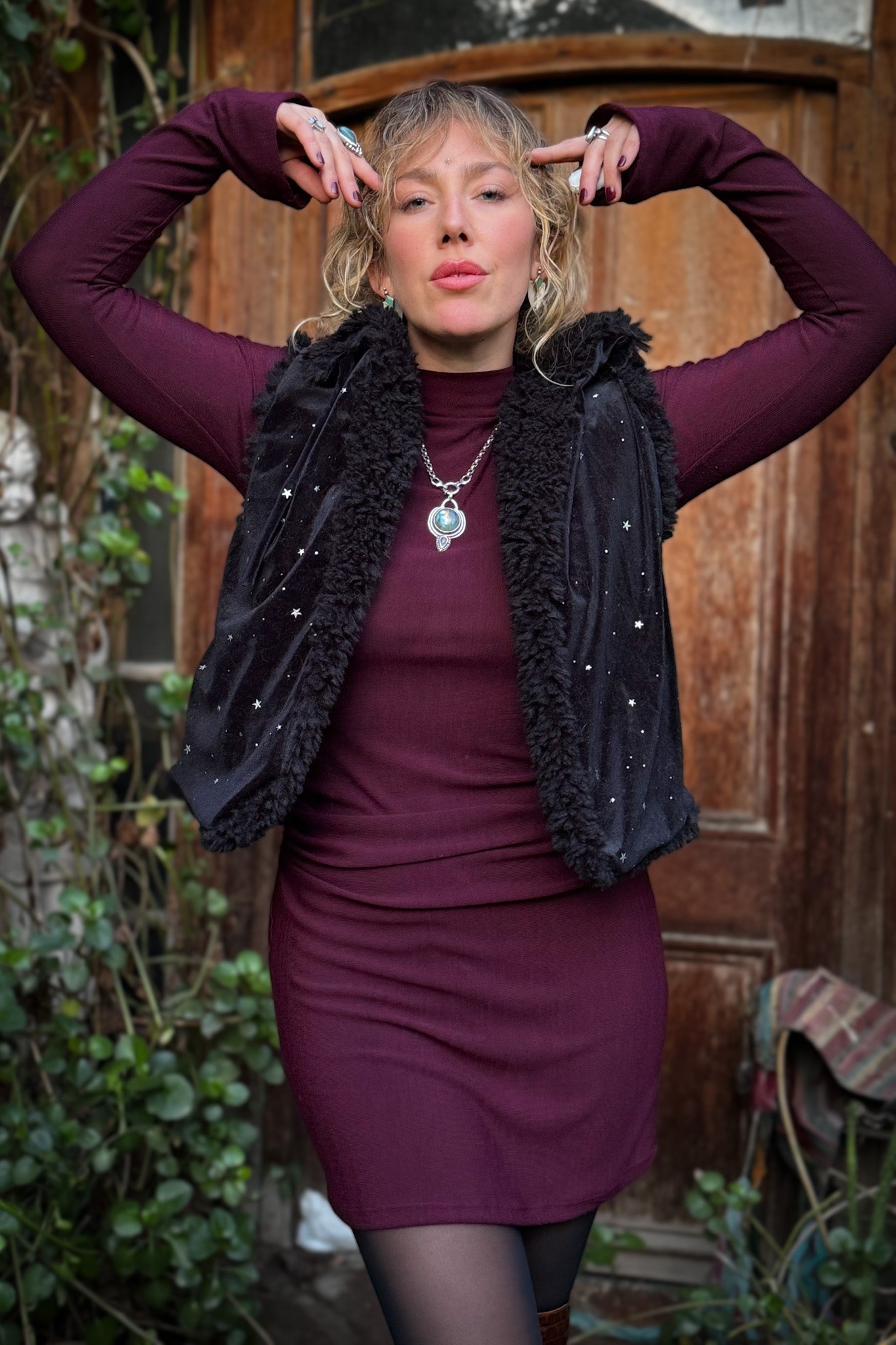 Chaqueta Pastora Oveja Negra