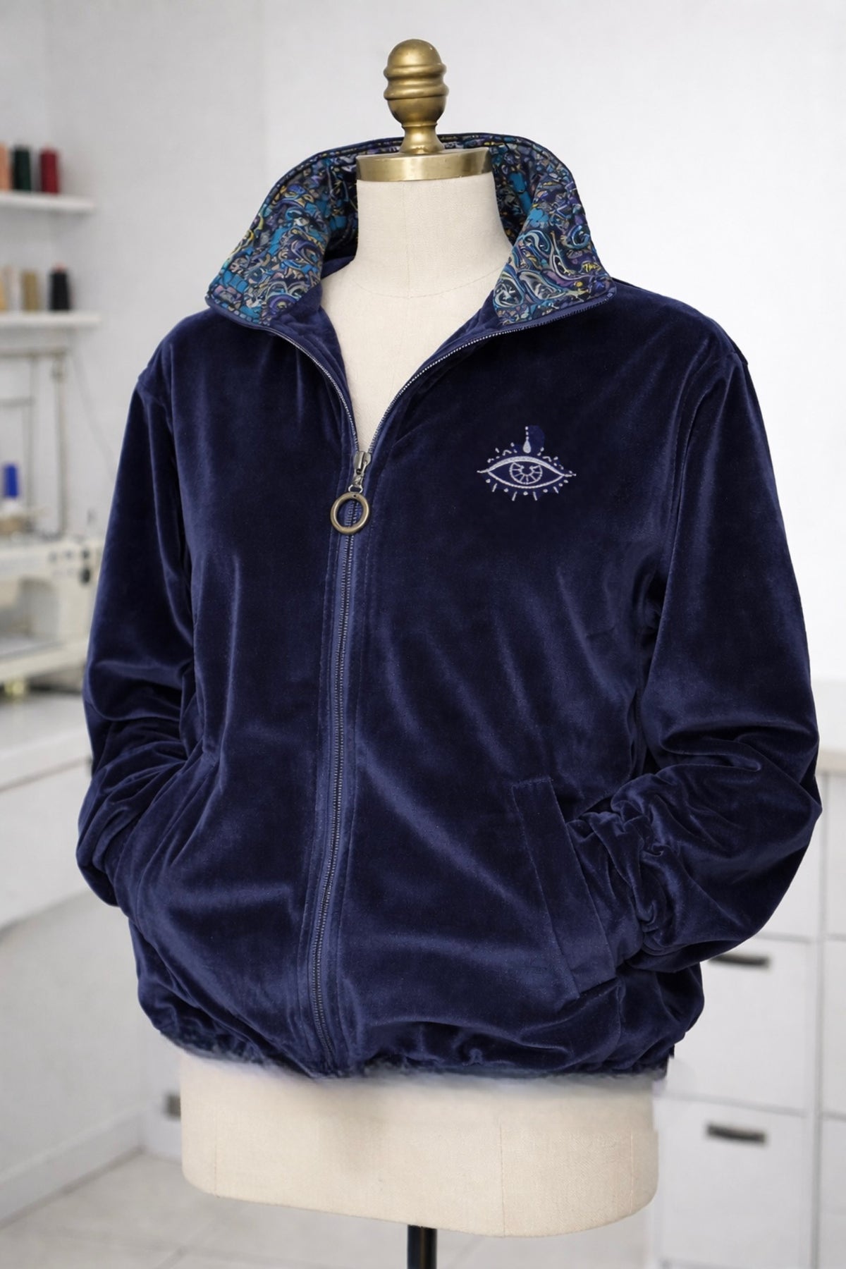 Chaqueta Azuli Reina de Oros