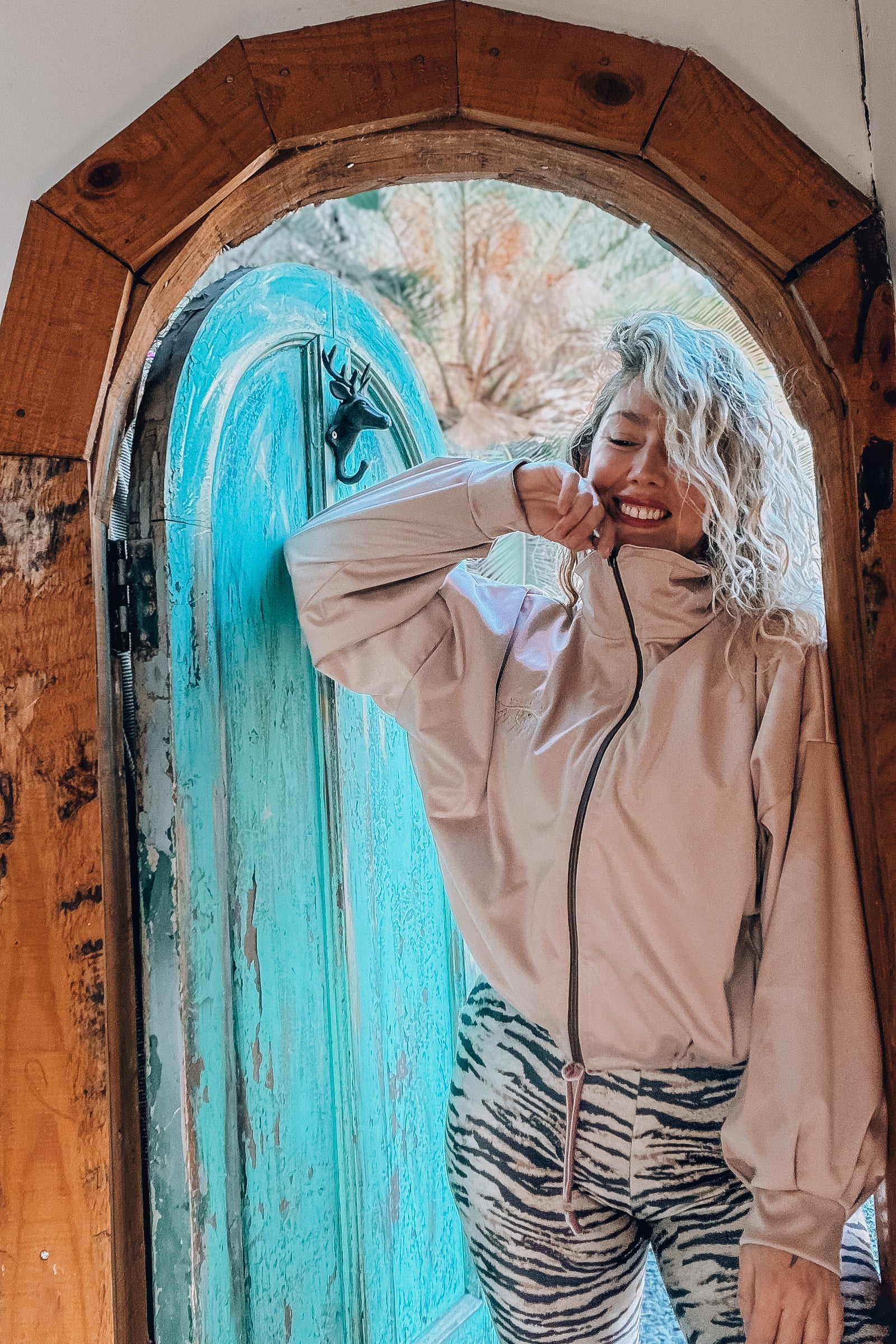NUEVA! Chaqueta Palo rosa / Reina Oros