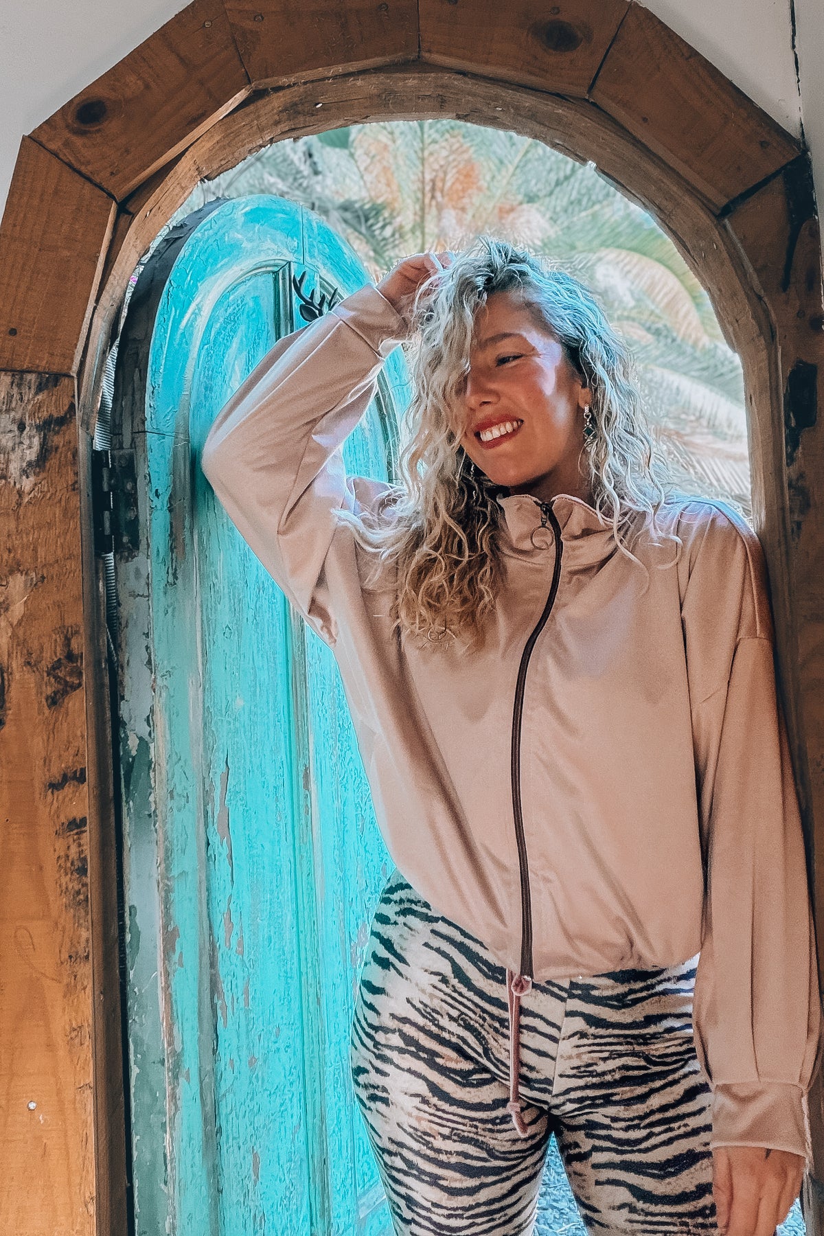 NUEVA! Chaqueta Palo rosa / Reina Oros