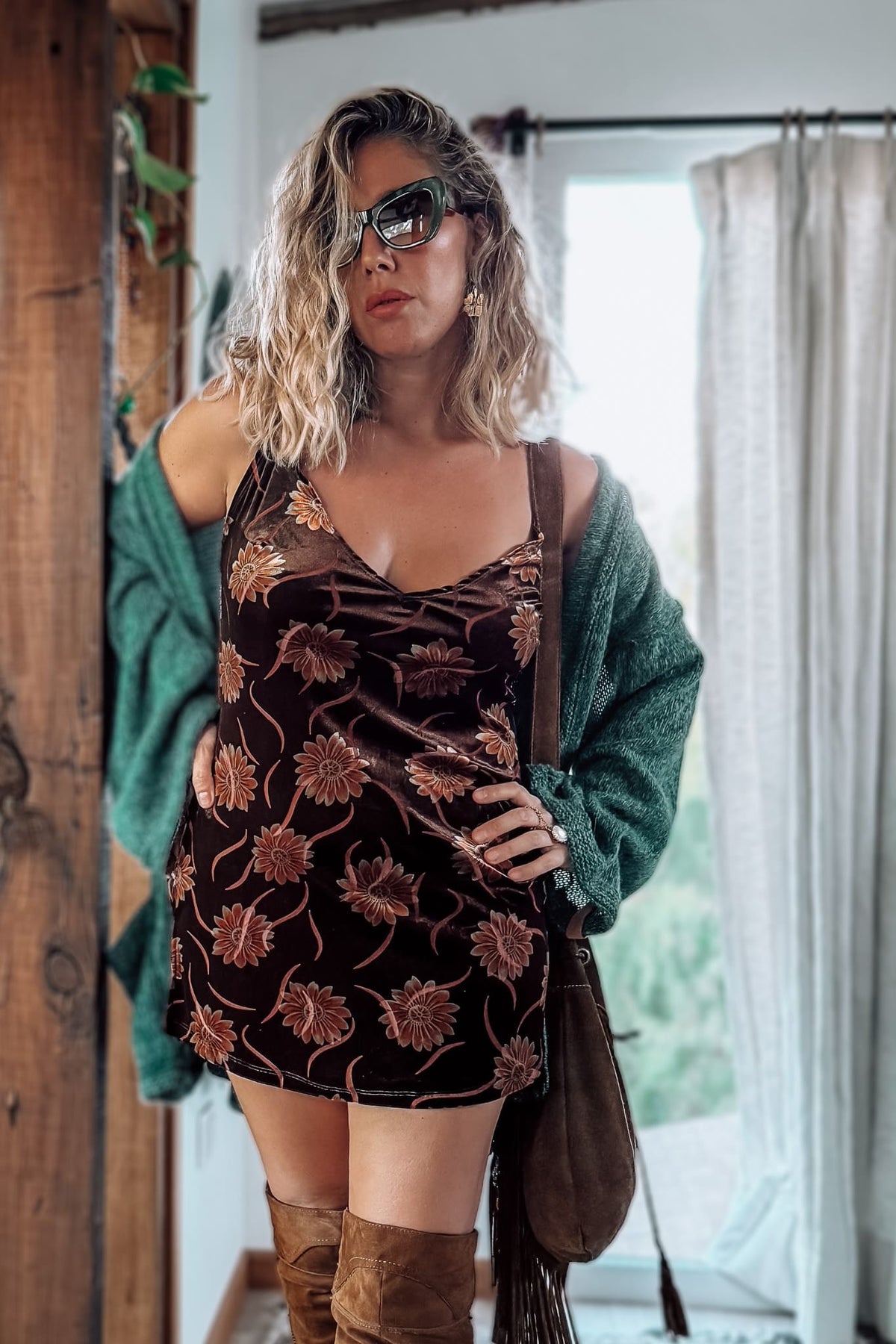 Vestido Margarita de la suerte 90s