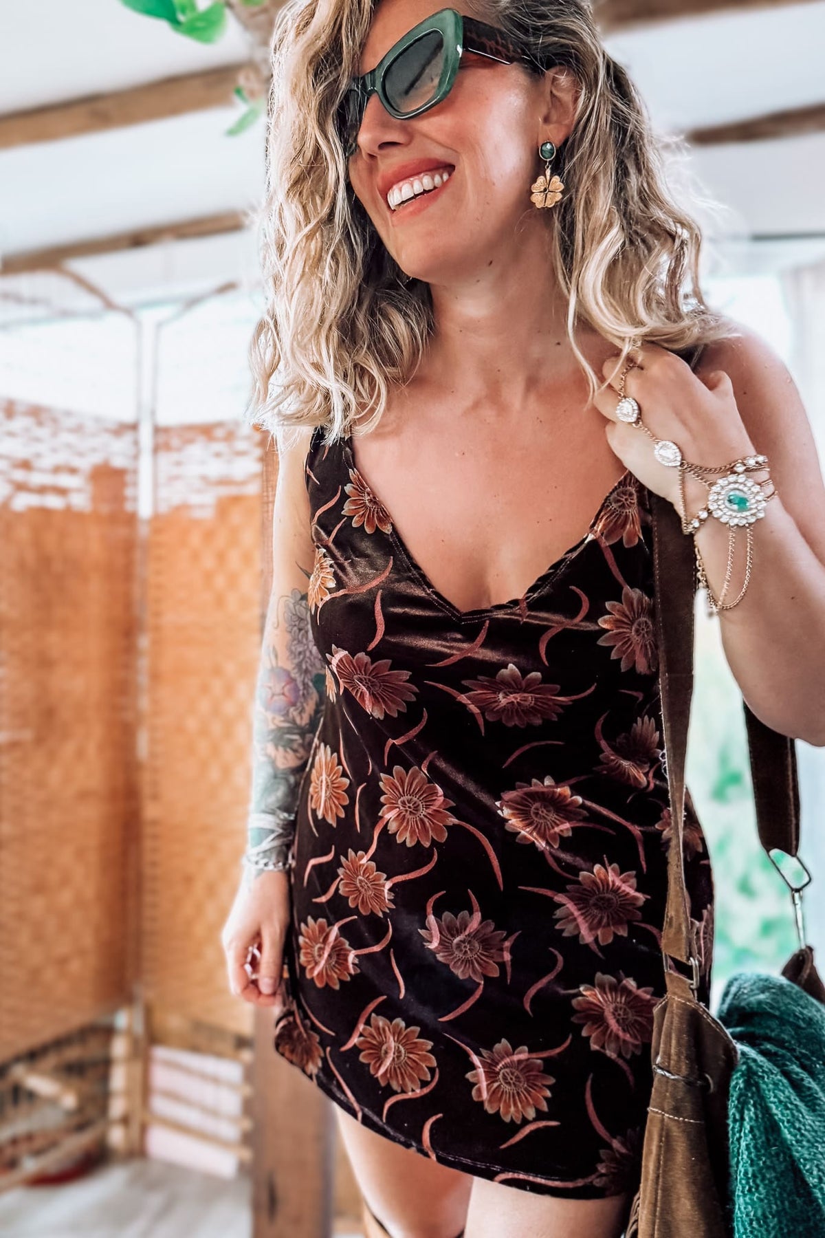 Vestido Margarita de la suerte 90s