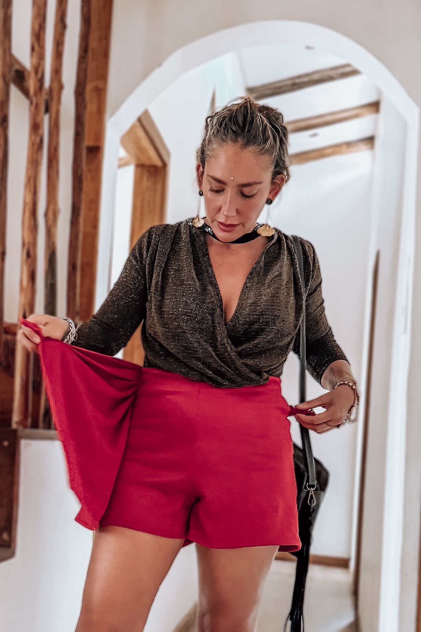 FaldaShort GAGA / roja