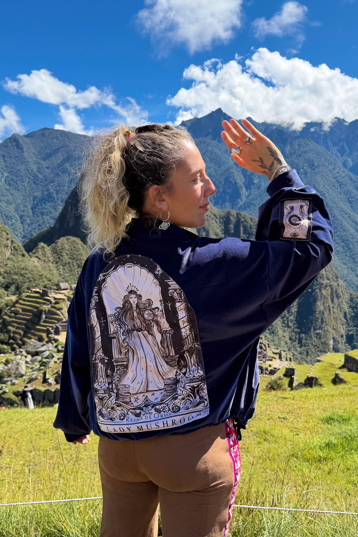 Chaqueta Azuli Reina de Oros