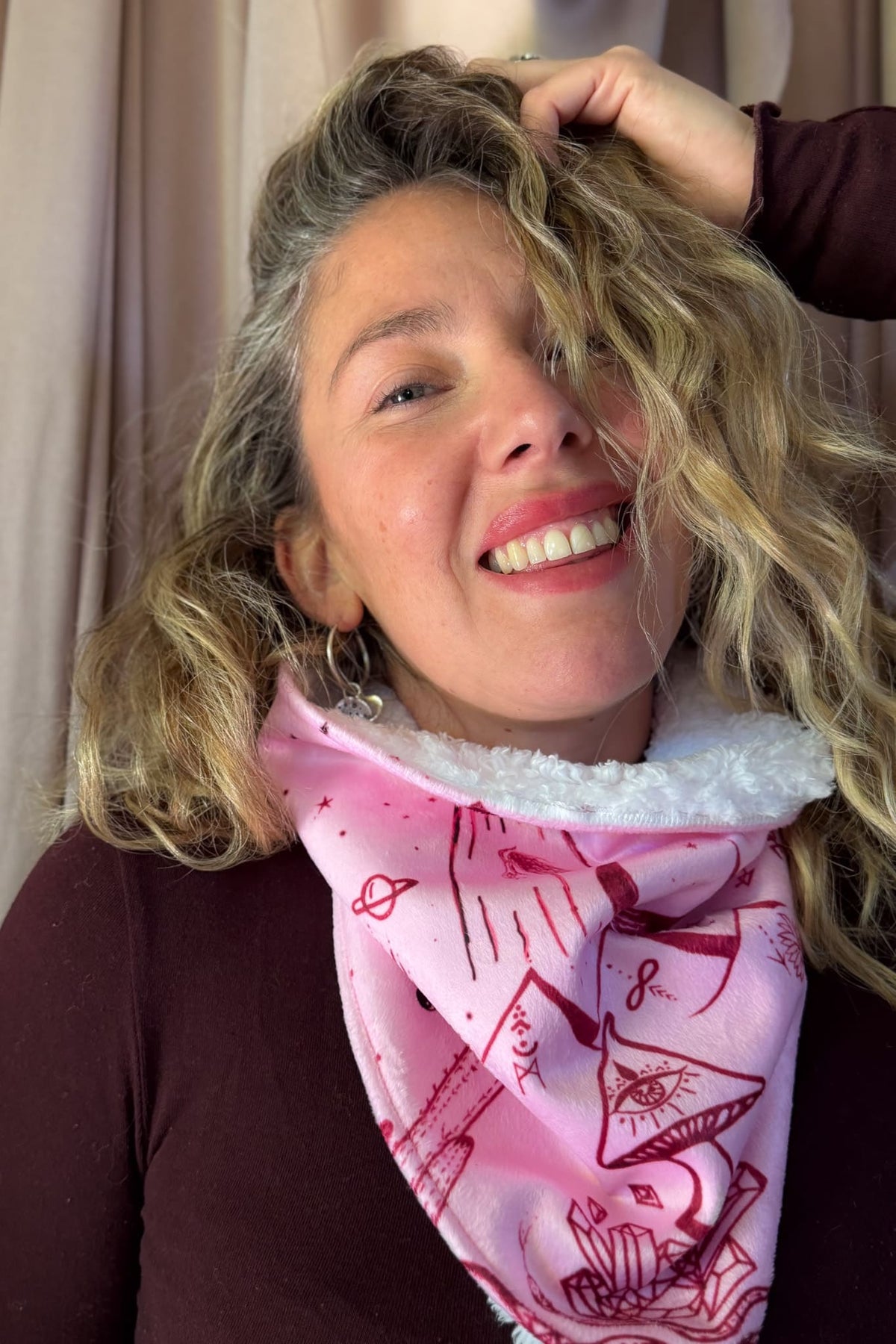 NUEVO! Cuello termico Rosado