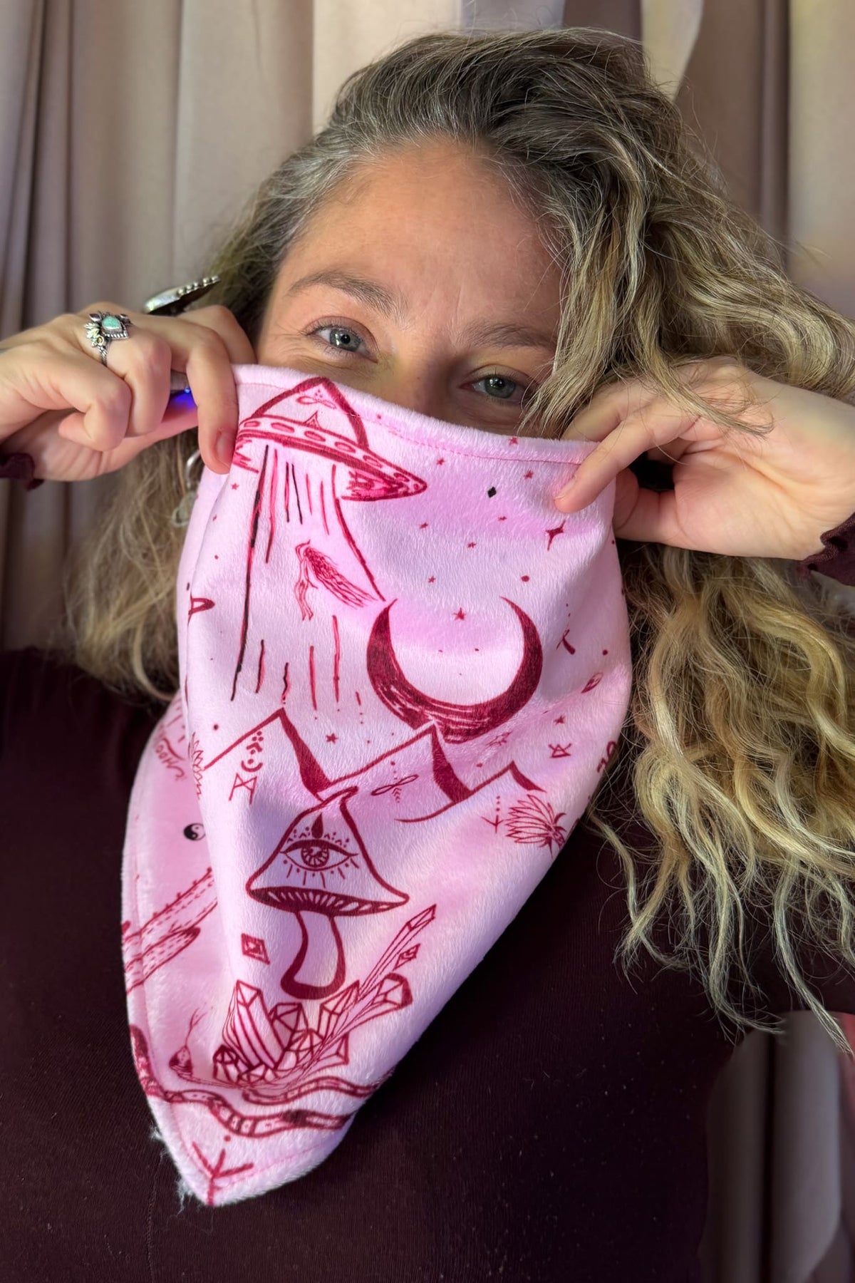 NUEVO! Cuello termico Rosado