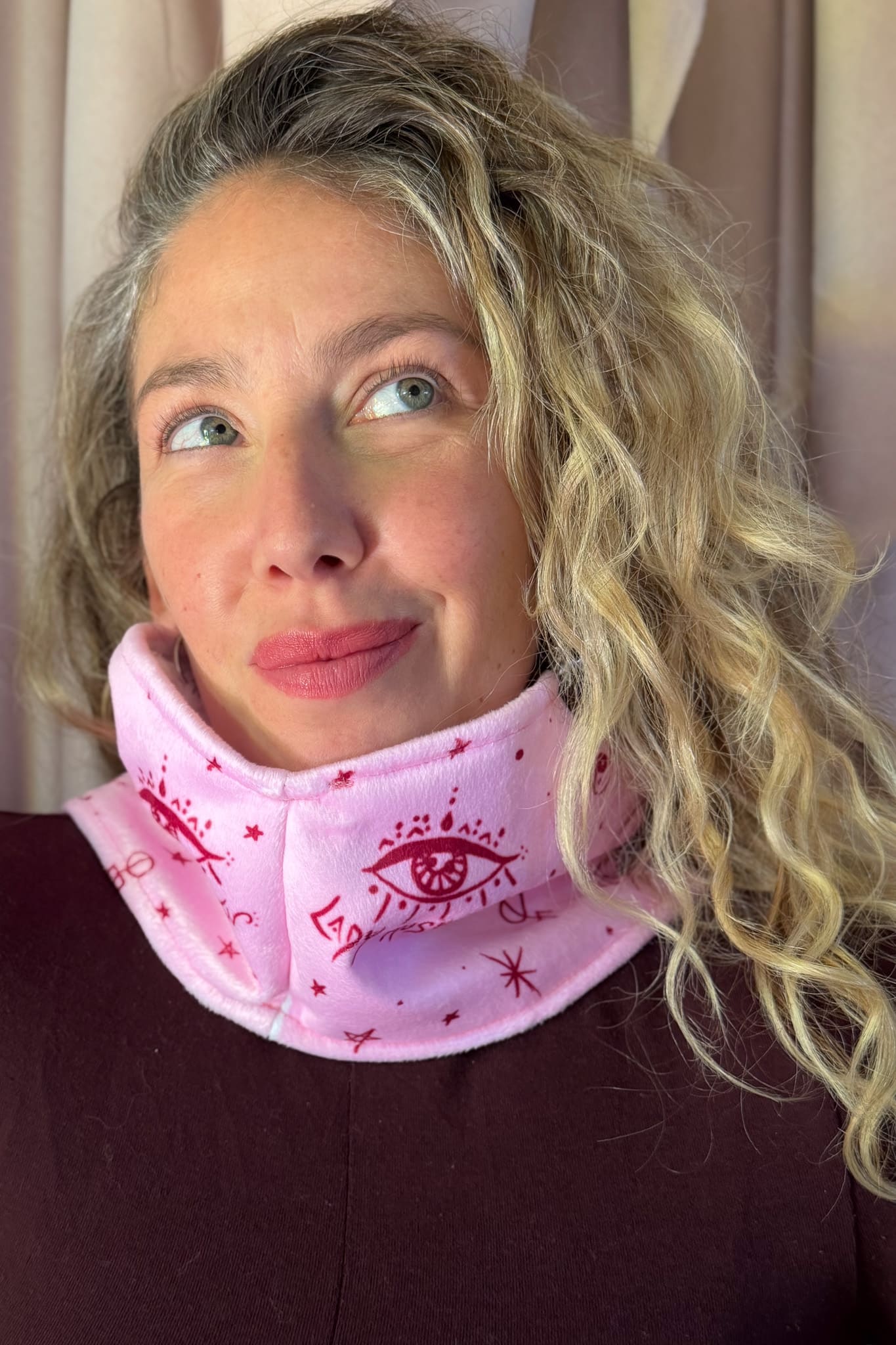 NUEVO! Cuello termico Rosado