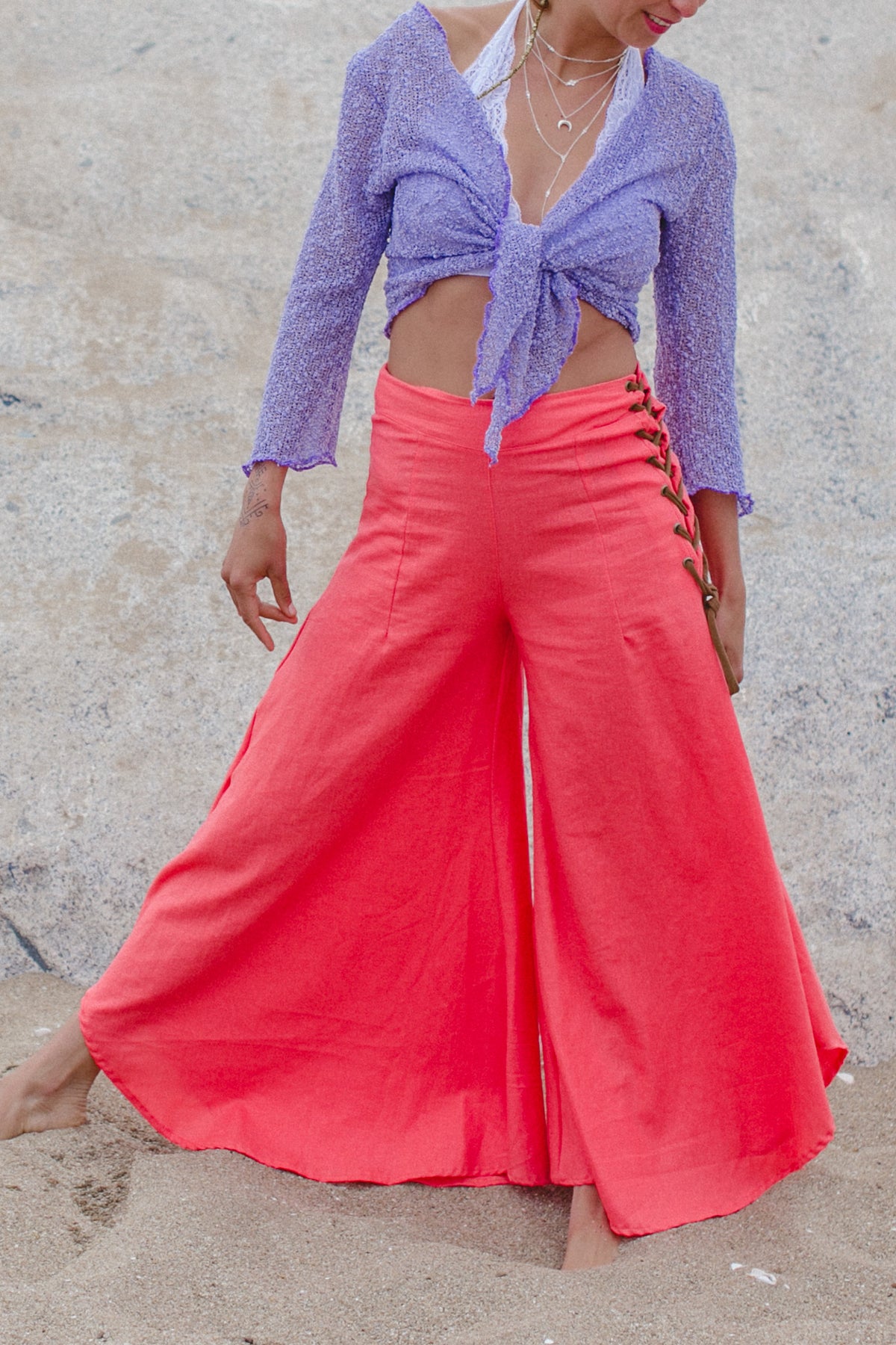 Pantalón Ombu coral