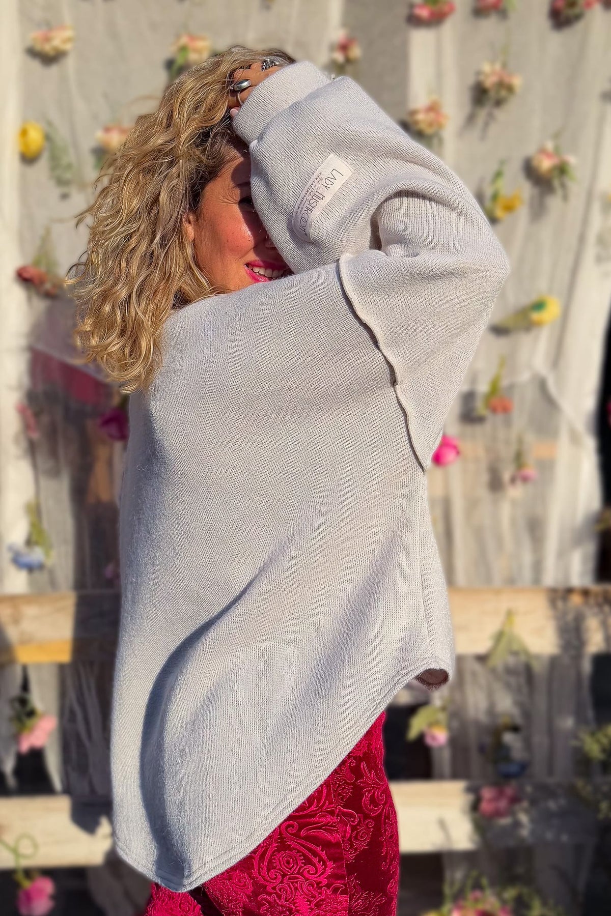 Poleron Pura vida / perla.