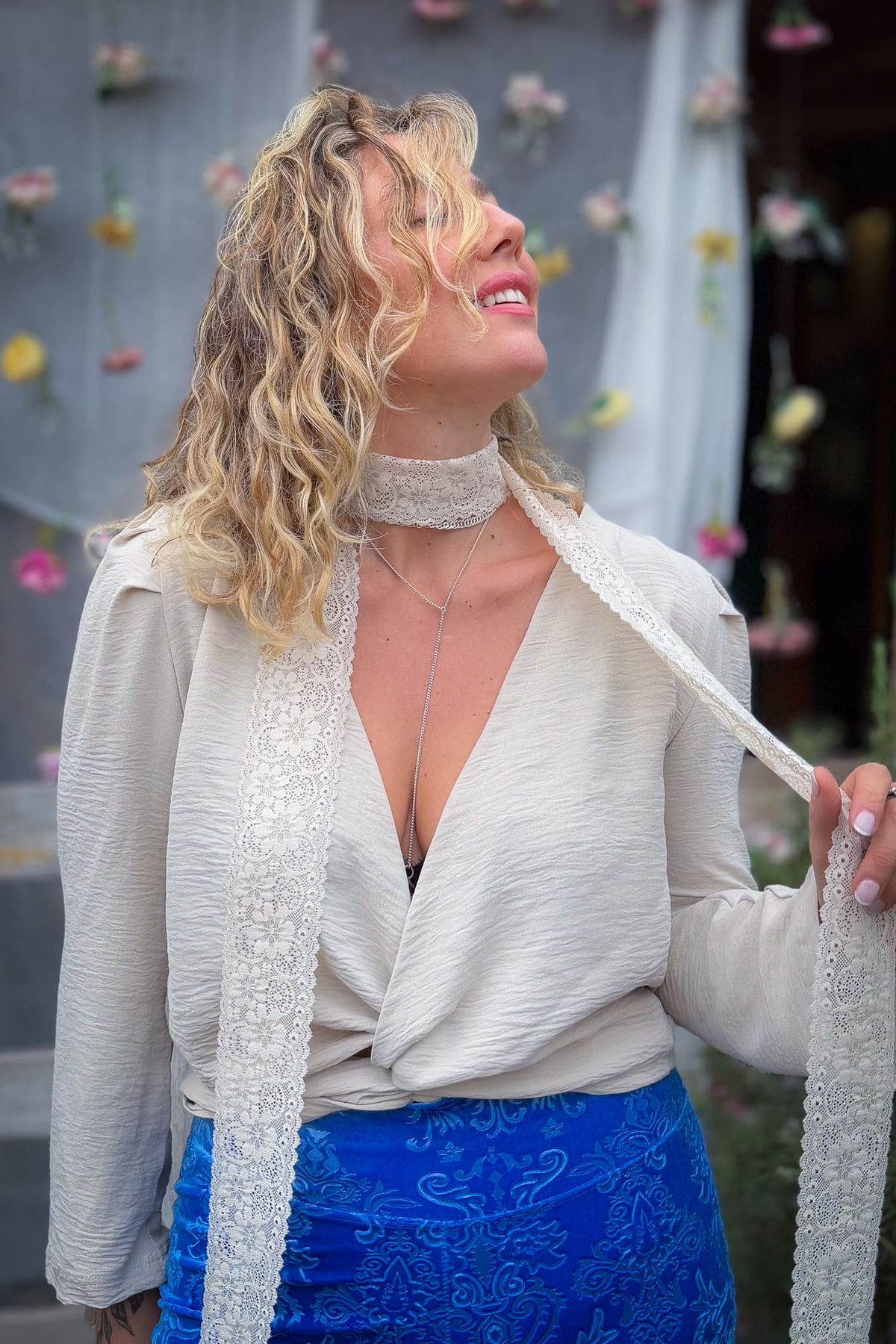 Blusa Rosita / beige.