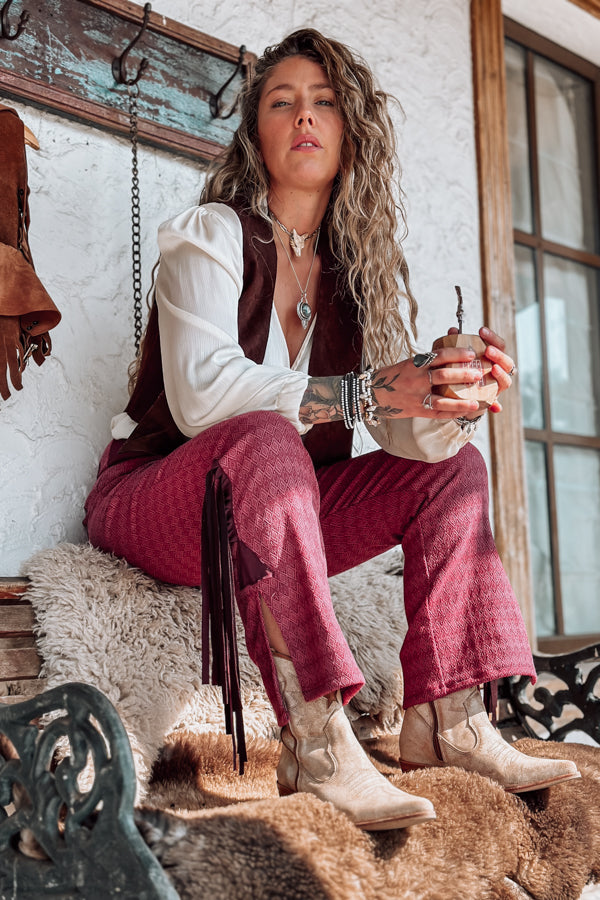 Pantalón Potra / Burdeo