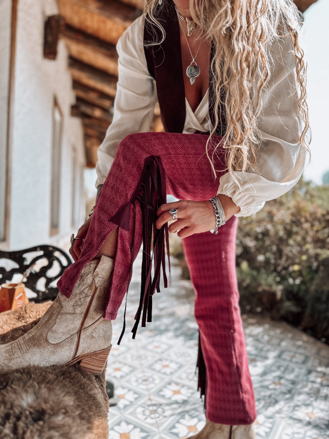 Pantalón Potra / Burdeo