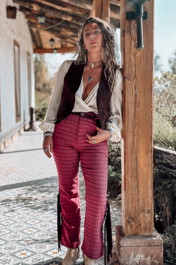 Pantalón Potra / Burdeo