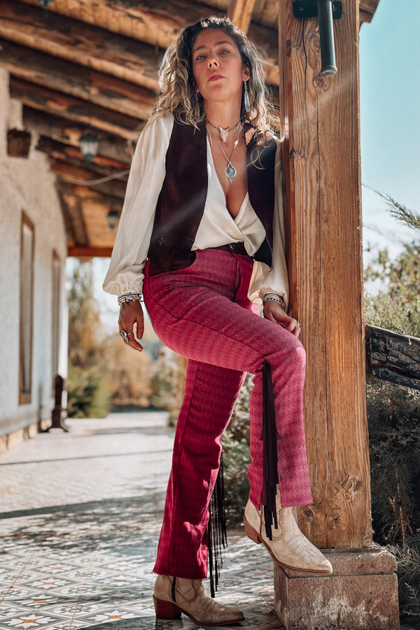 Pantalón Potra / Burdeo