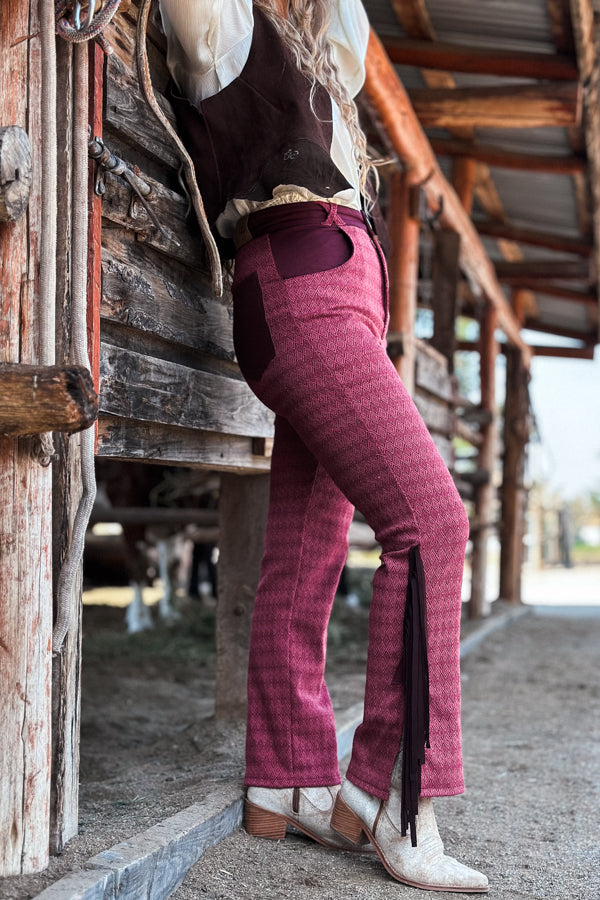 Pantalón Potra / Burdeo