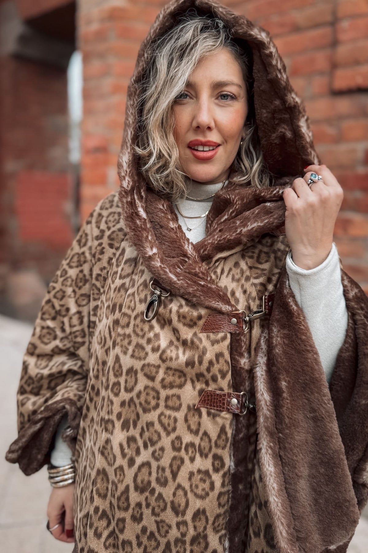 Poncho Aretha brown / Queen ICONIC