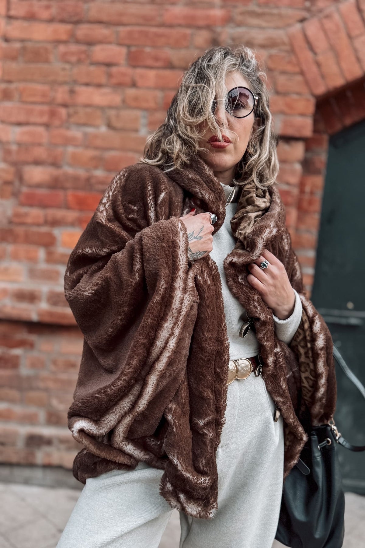 Poncho Aretha brown / Queen ICONIC