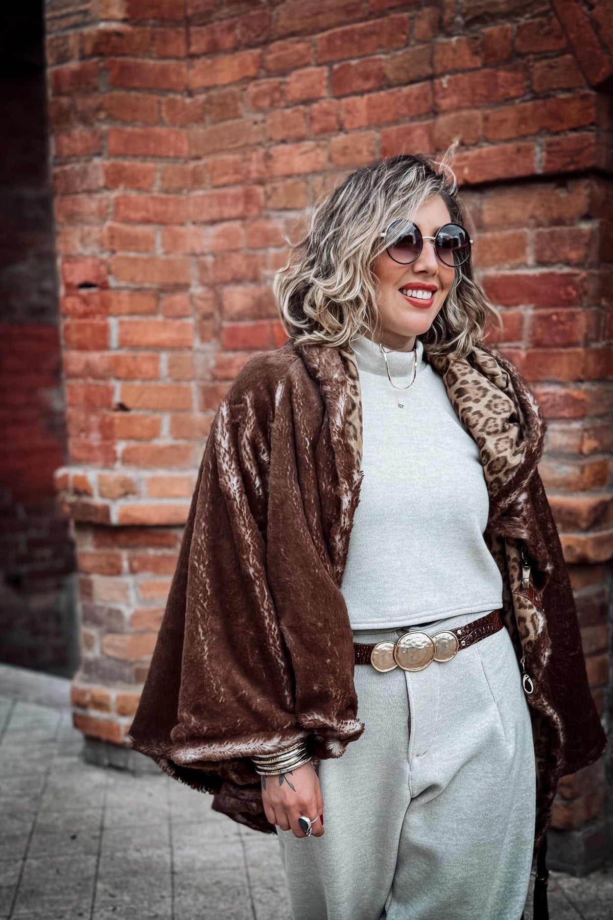 Poncho Aretha brown / Queen ICONIC