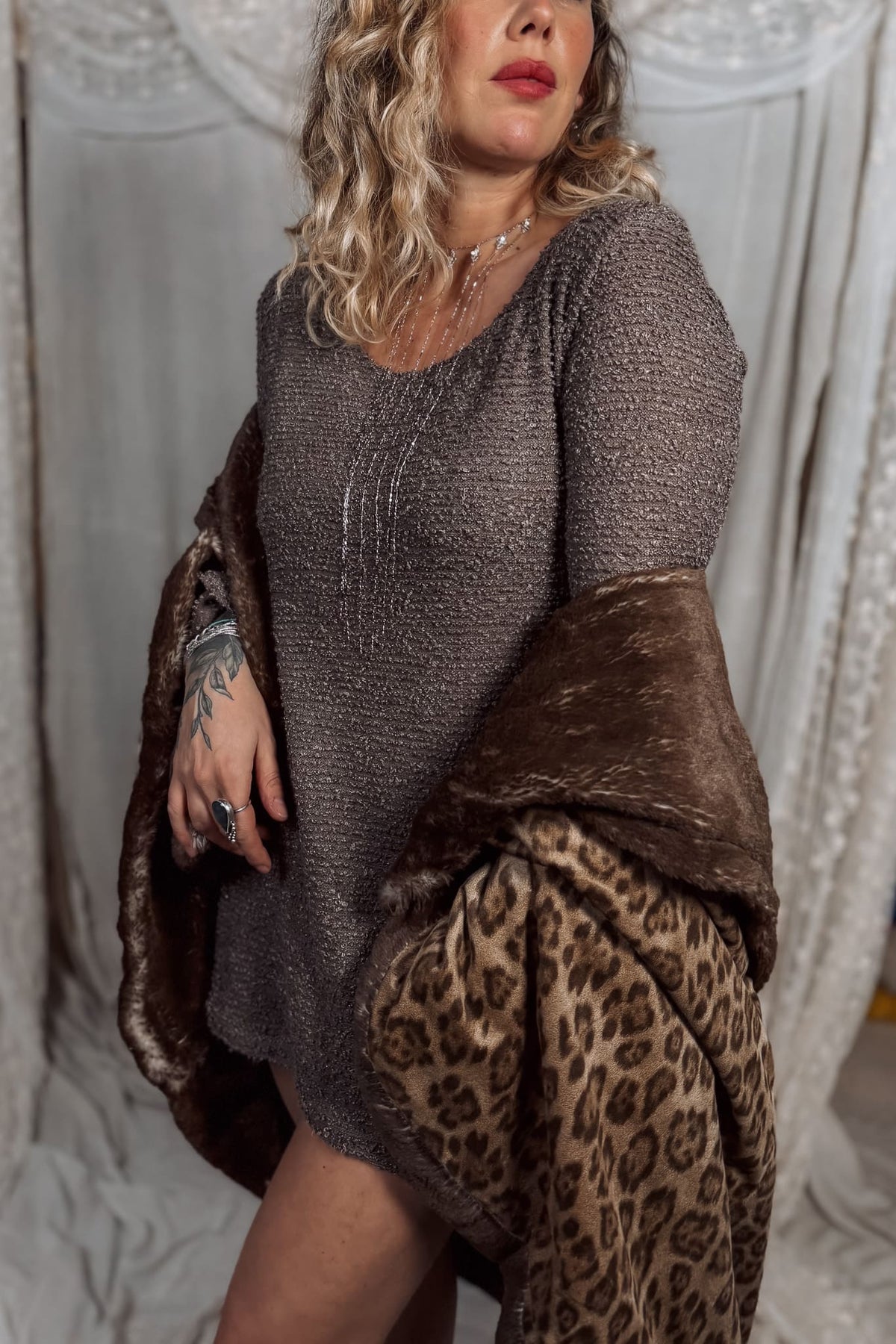 Poncho Aretha brown / Queen ICONIC