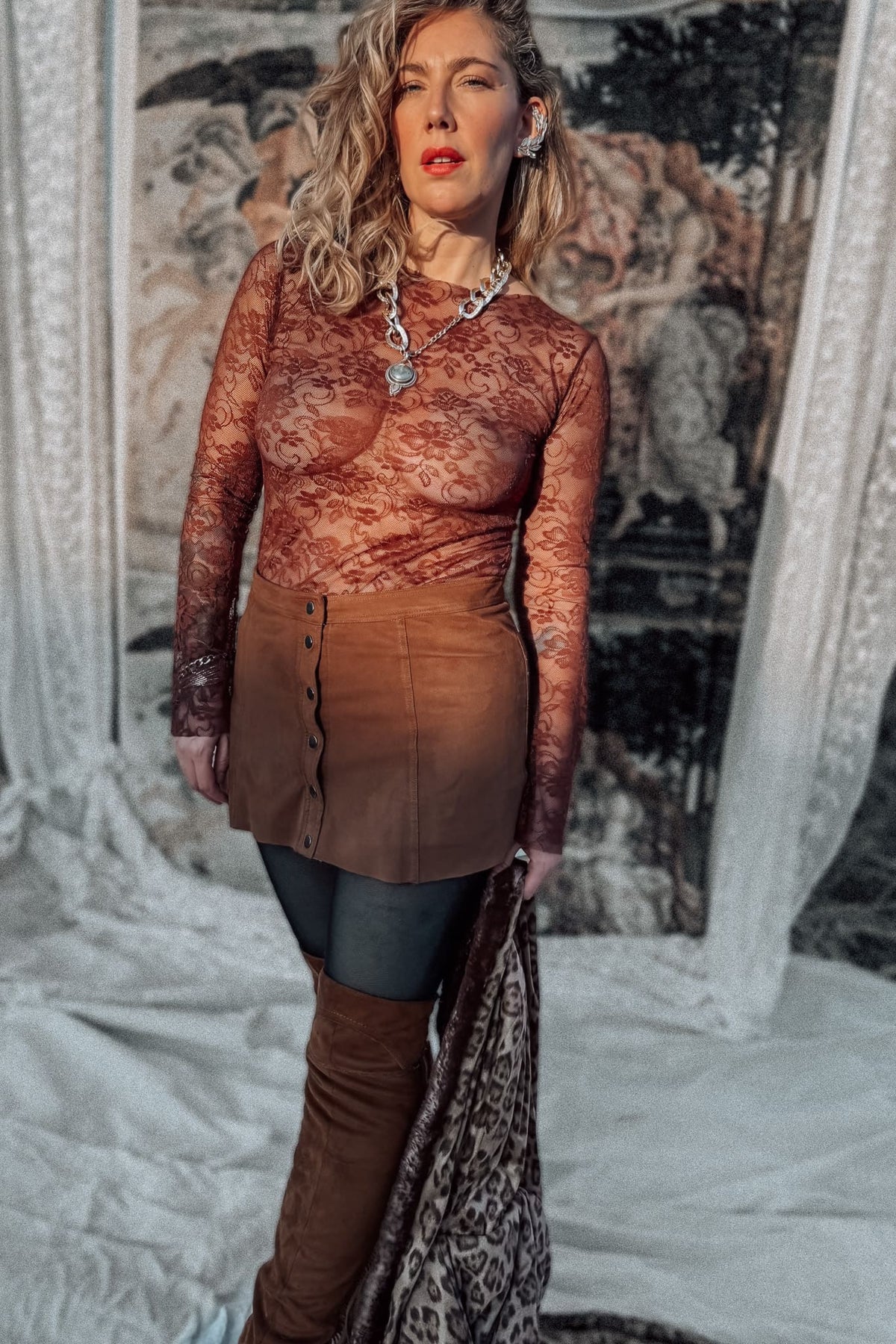 Blusa Ballerina capuchina