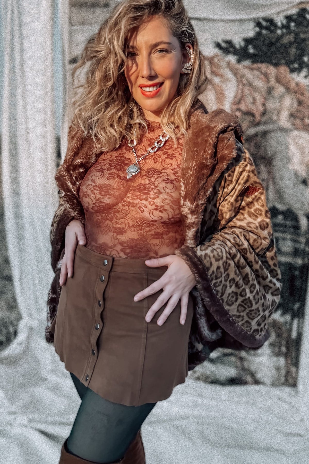 Blusa Ballerina capuchina