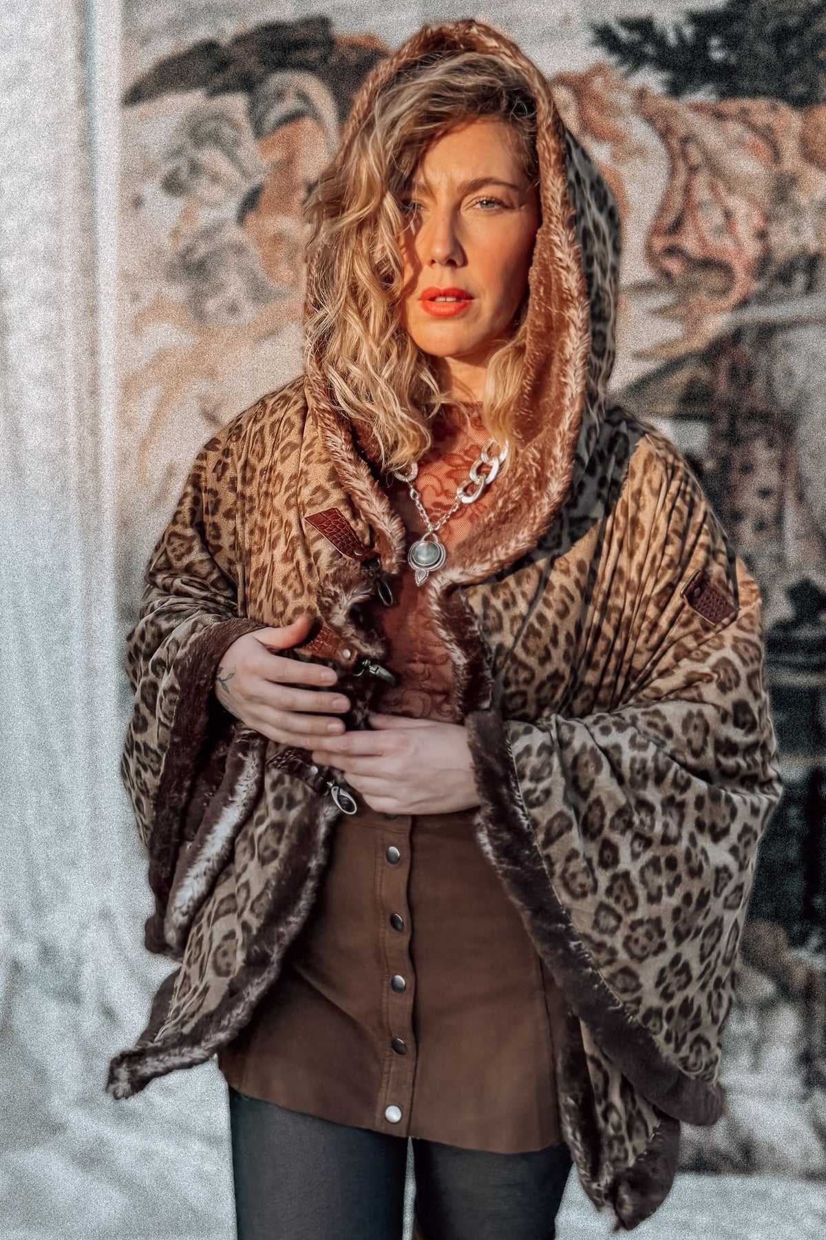 Poncho Aretha brown / Queen ICONIC