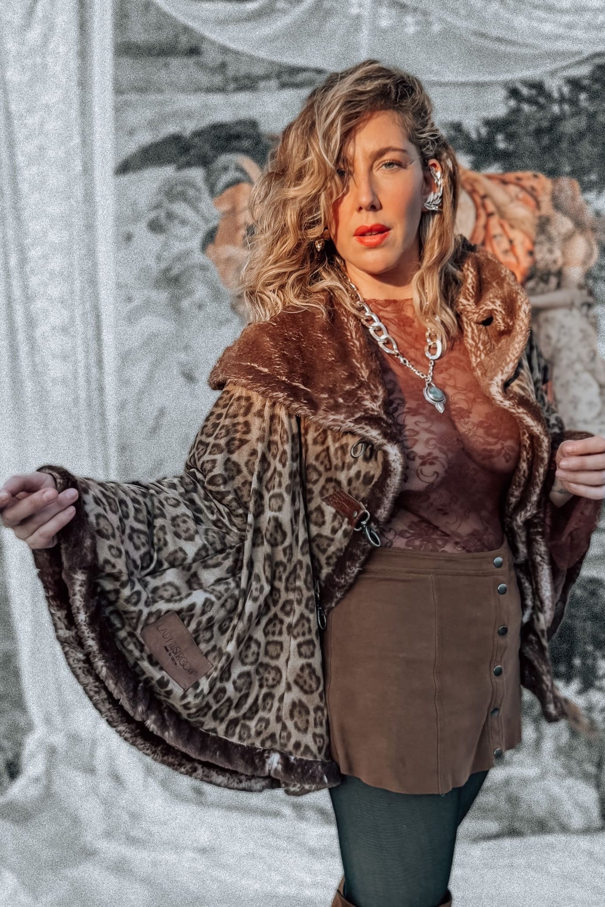 Poncho Aretha brown / Queen ICONIC