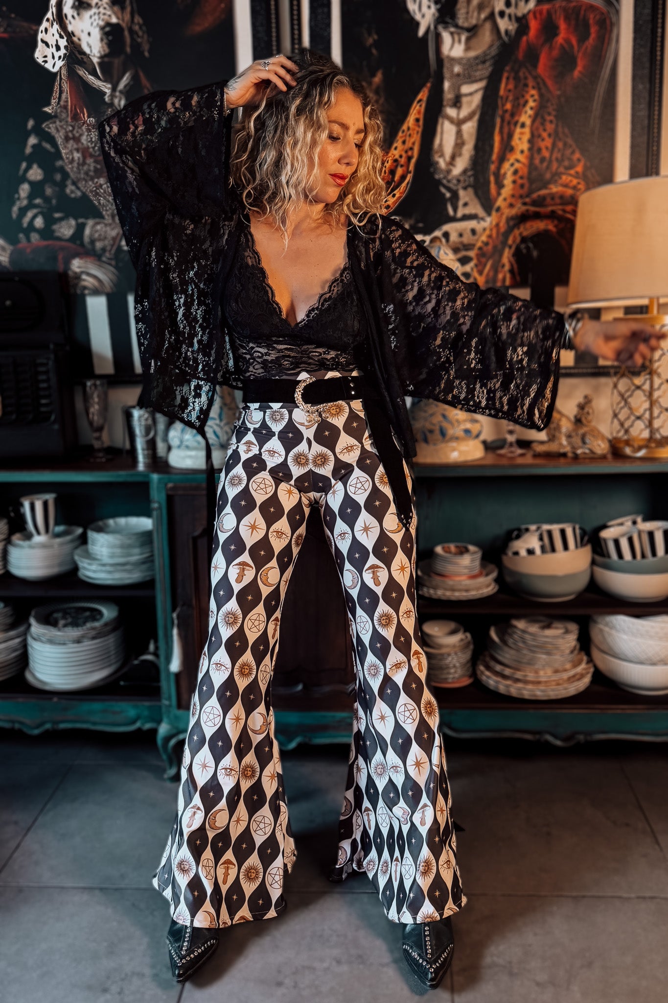 Blusa Hécate black