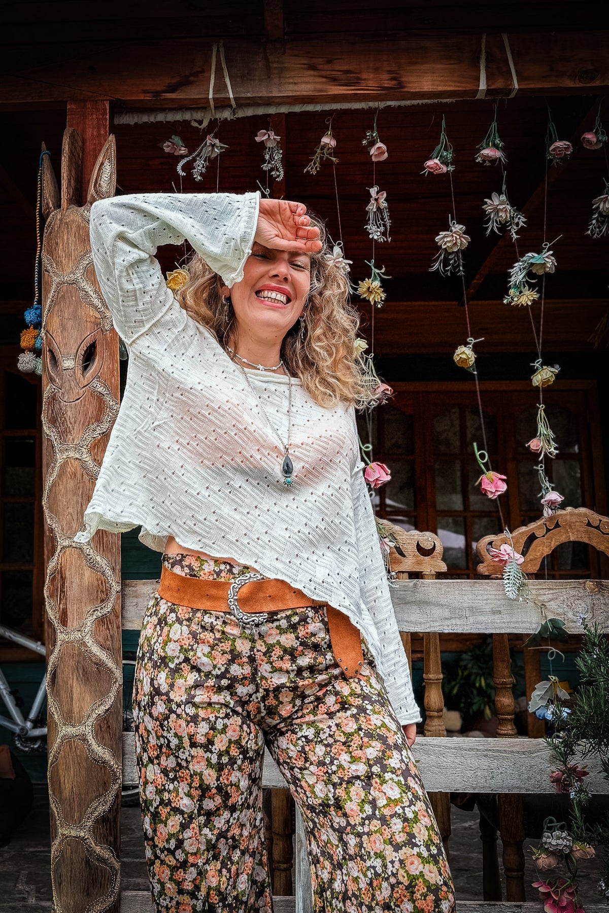 Chaleco Algiz blanco invierno