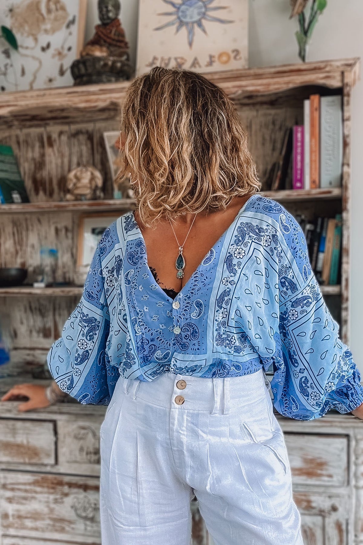 Blusa playa cristal