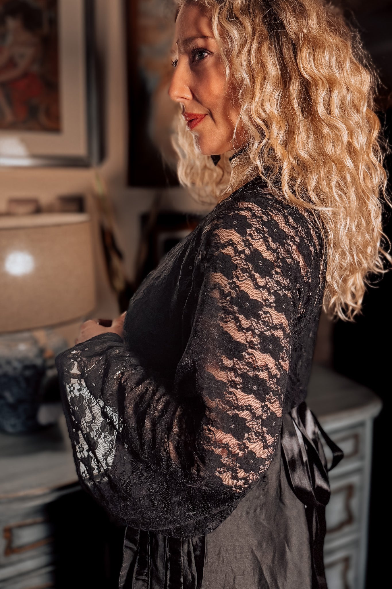 Blusa Hécate black