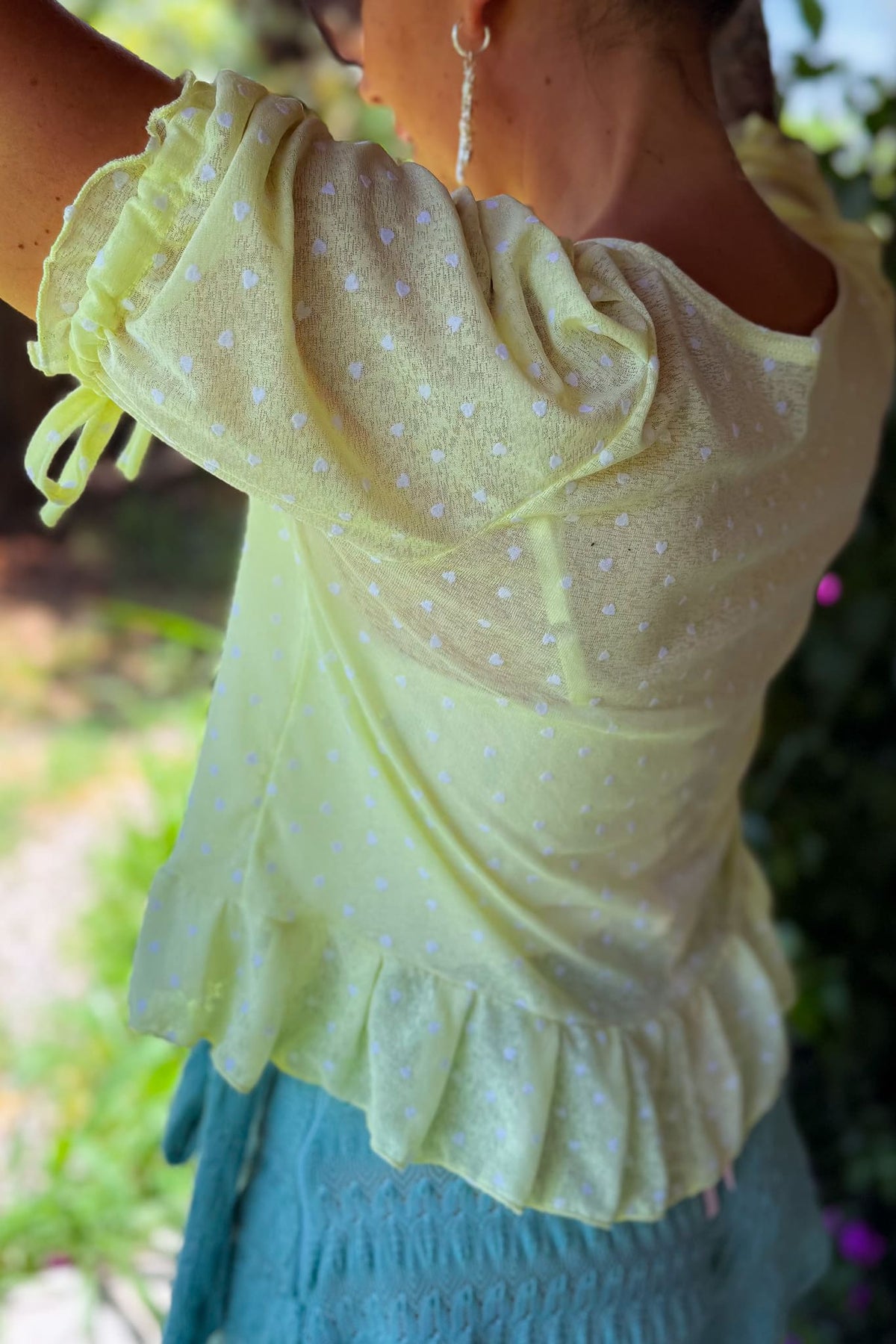 Blusa La Coquette / amarilla